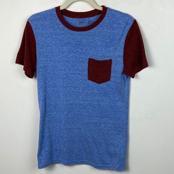 Urban Outfitters BDG Short Sleeve Colourblock Tee Size XS T-Shirt Blue Red‎ Tee - Picture 7 of 7